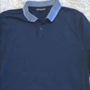 Michael Kors polo shirt dark blue